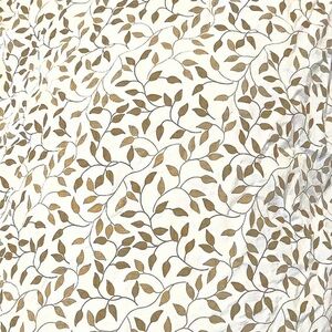 Like New Lot 2 Pillow Cases White with 2-tone Army Green Leaves Size Double/Full